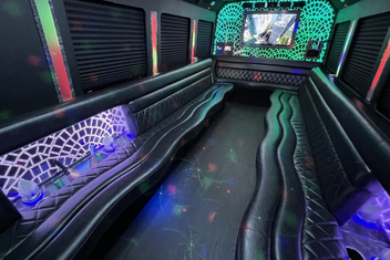Avondale Limo Bus Interior