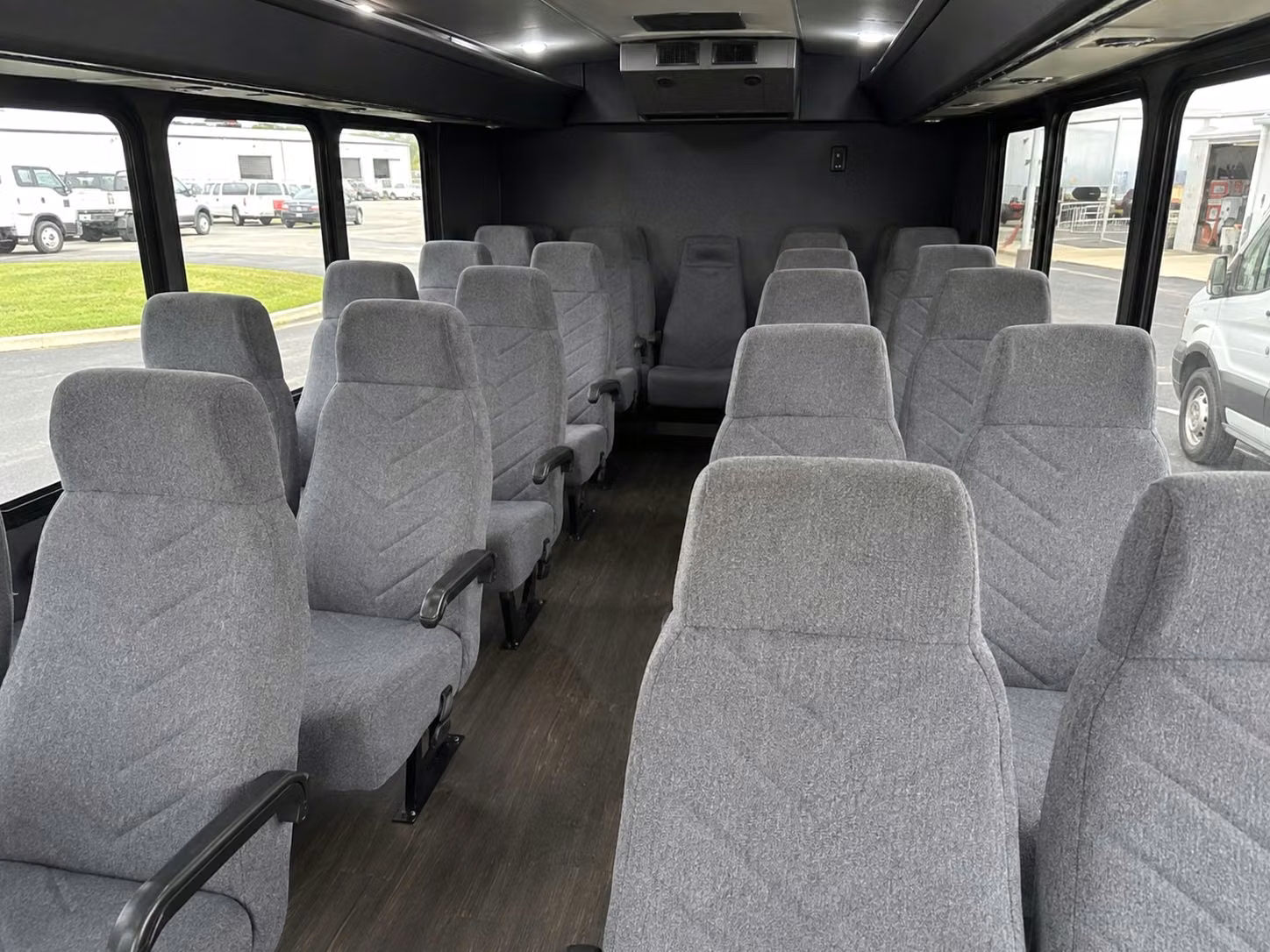 20 passenger minibus inside