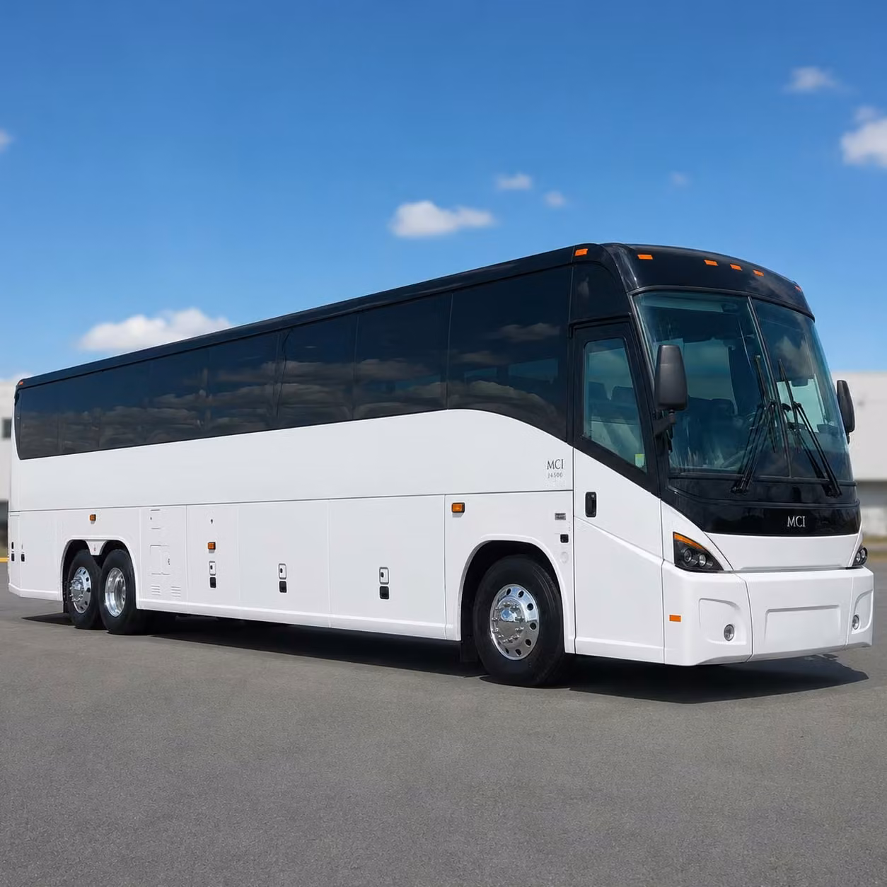 56 passenger charter bus
