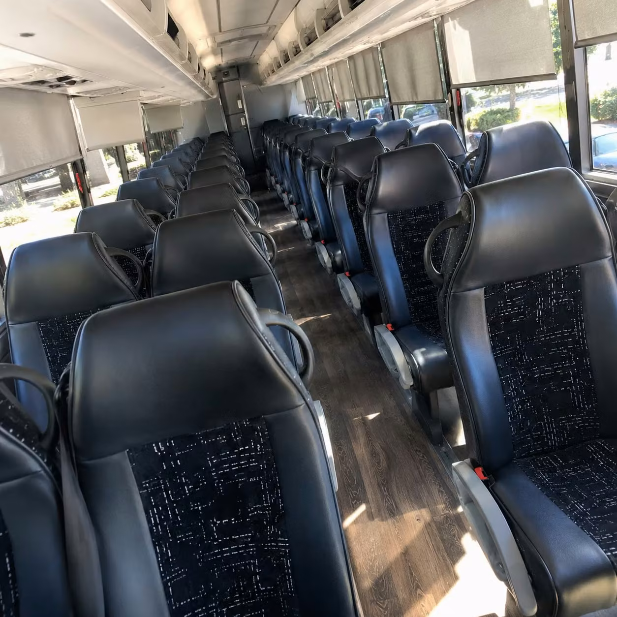 avondale charter bus rental inside